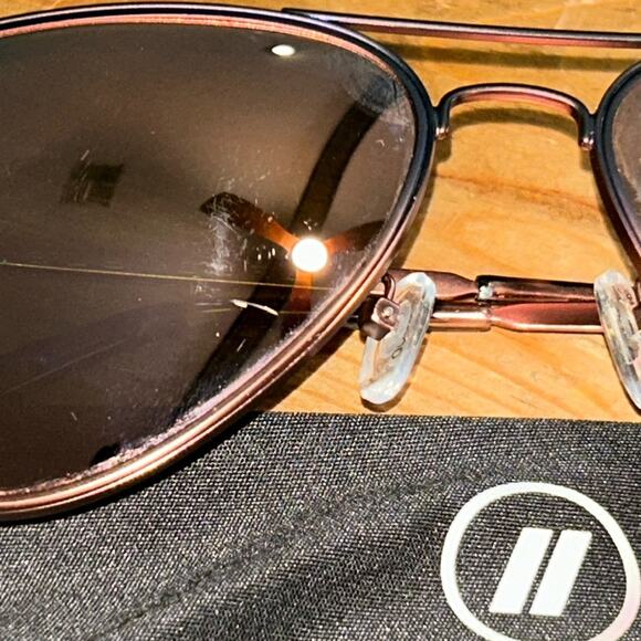 Blenders Eyewear Rose Gold Polarized Sunglasses - Picture 6 of 7